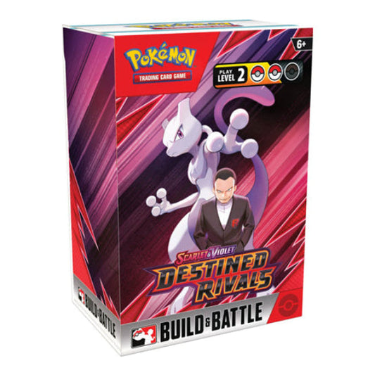 Pokemon TCG Scarlet & Violet 10 Destined Rivals Build & Battle Box