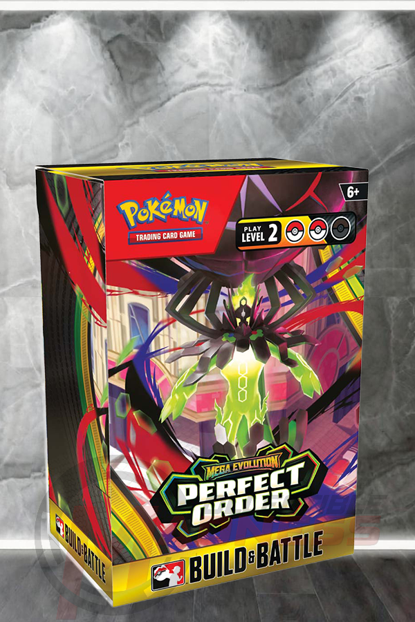 Pokemon TCG Mega Evolutions 3 Perfect Order Build and Battle Box