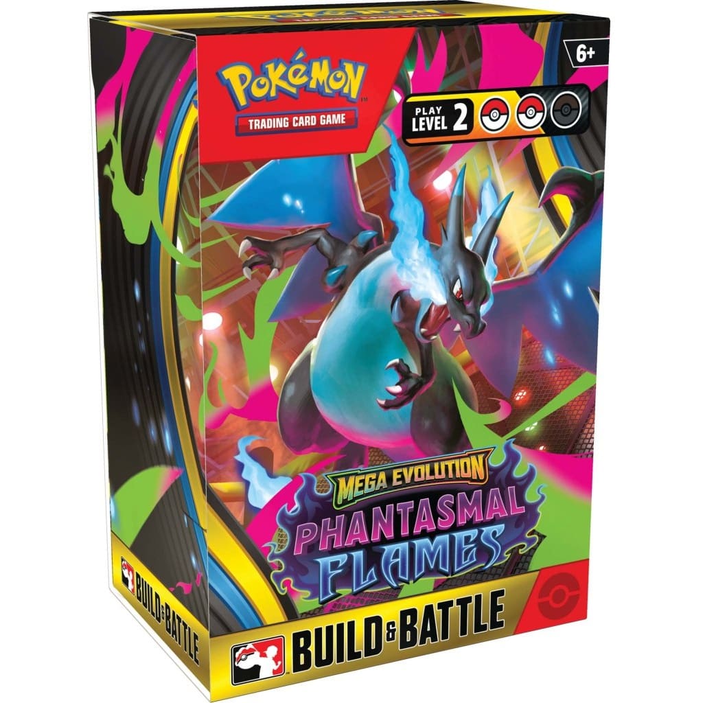 Pokemon TCG Mega Evolutions 2 Phantasmal Flames Build & Battle Box
