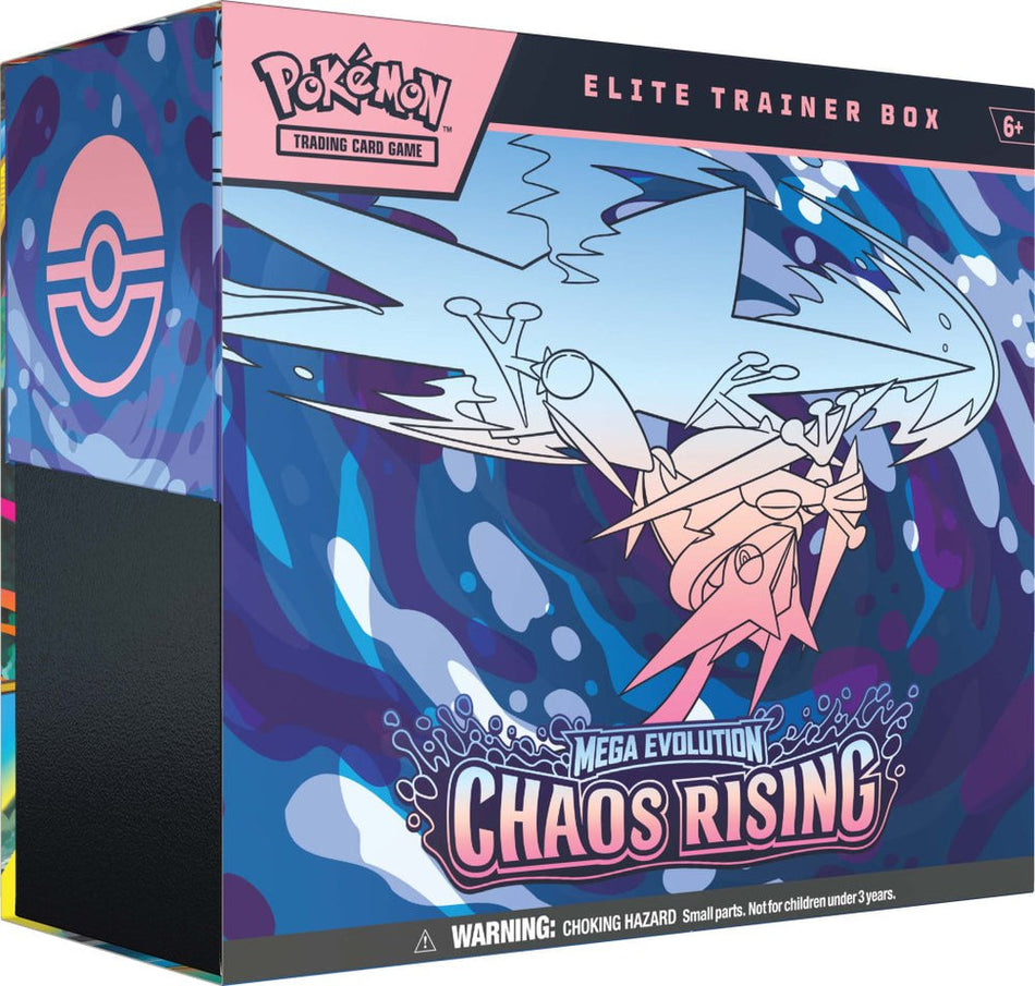 Pokemon TCG Mega Evolutions 4 Chaos Rising Elite Trainer Box