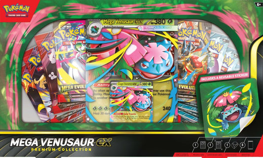 Pokemon TCG Mega Venusaur ex Premium Collection Box
