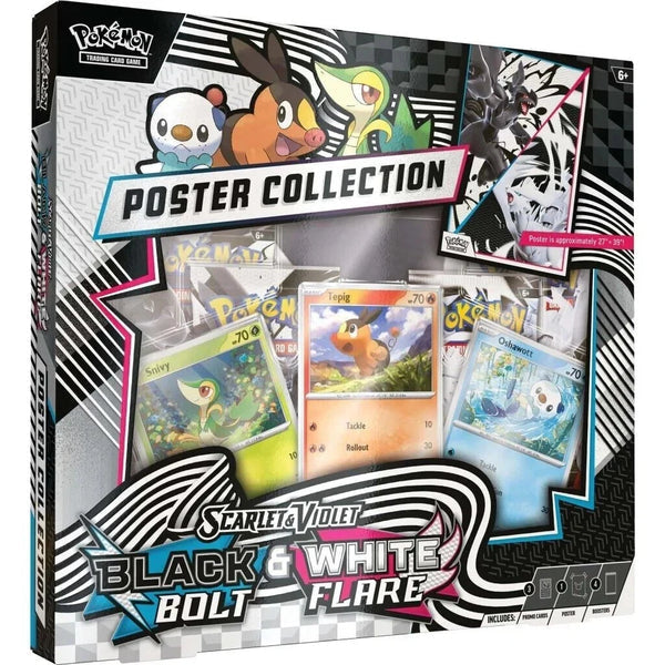 Pokemon TCG Scarlet & Violet Unova Illustration Poster Box