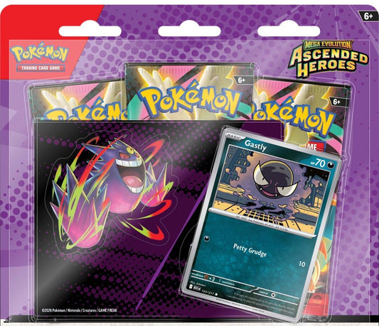 PREORDER -  Pokemon TCG Mega Evolutions 2.5 - Ascended Heroes Tech Sticker Blister