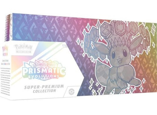 Pokemon TCG Scarlet & Violet 8.5  Prismatic Evolutions Super Premium Collection