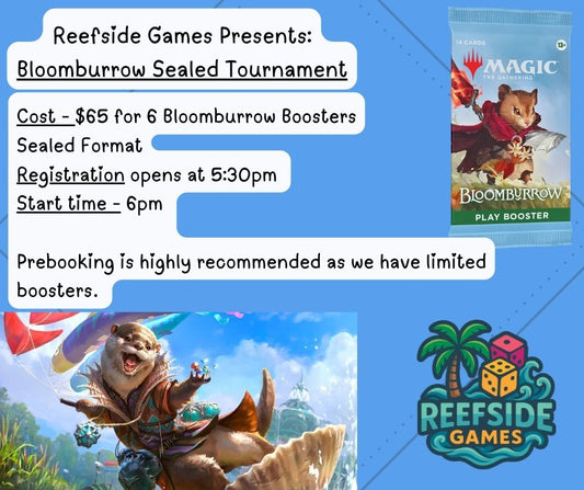 TICKETED EVENT - Magic the Gathering: Bloomburrow Sealed Tournament - 28th November 2025
