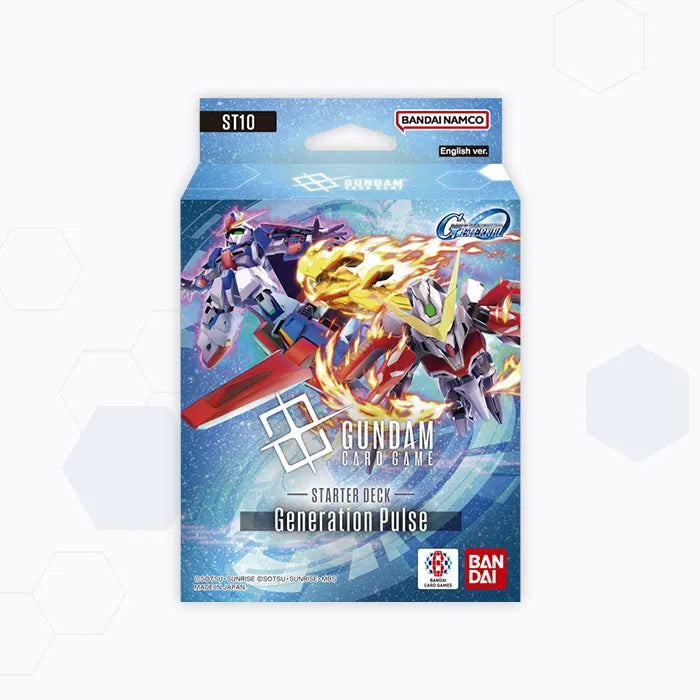 Gundam Card Game: Starter Deck Display – Generation Pulse [ST10]