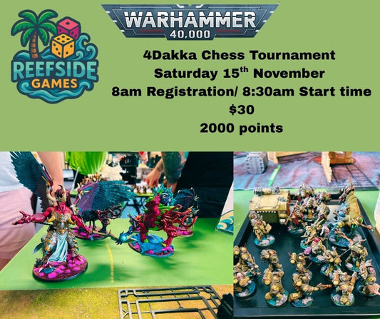 TICKETED EVENT - Warhammer 40K: - Saturday 15th November