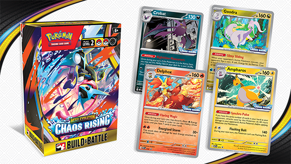 PREORDER - Pokemon TCG Mega Evolutions 4 Chaos Rising Build & Battle Box