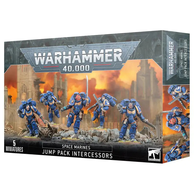 Warhammer 40K: Space Marines Primaris Jump Pack Intercessors