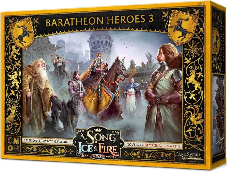 A Song of Ice and Fire TMG - Baratheon Heroes 3 Expansion