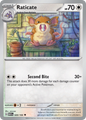 RATICATE 020/165 Uncommon 151 Pokemon Near Mint