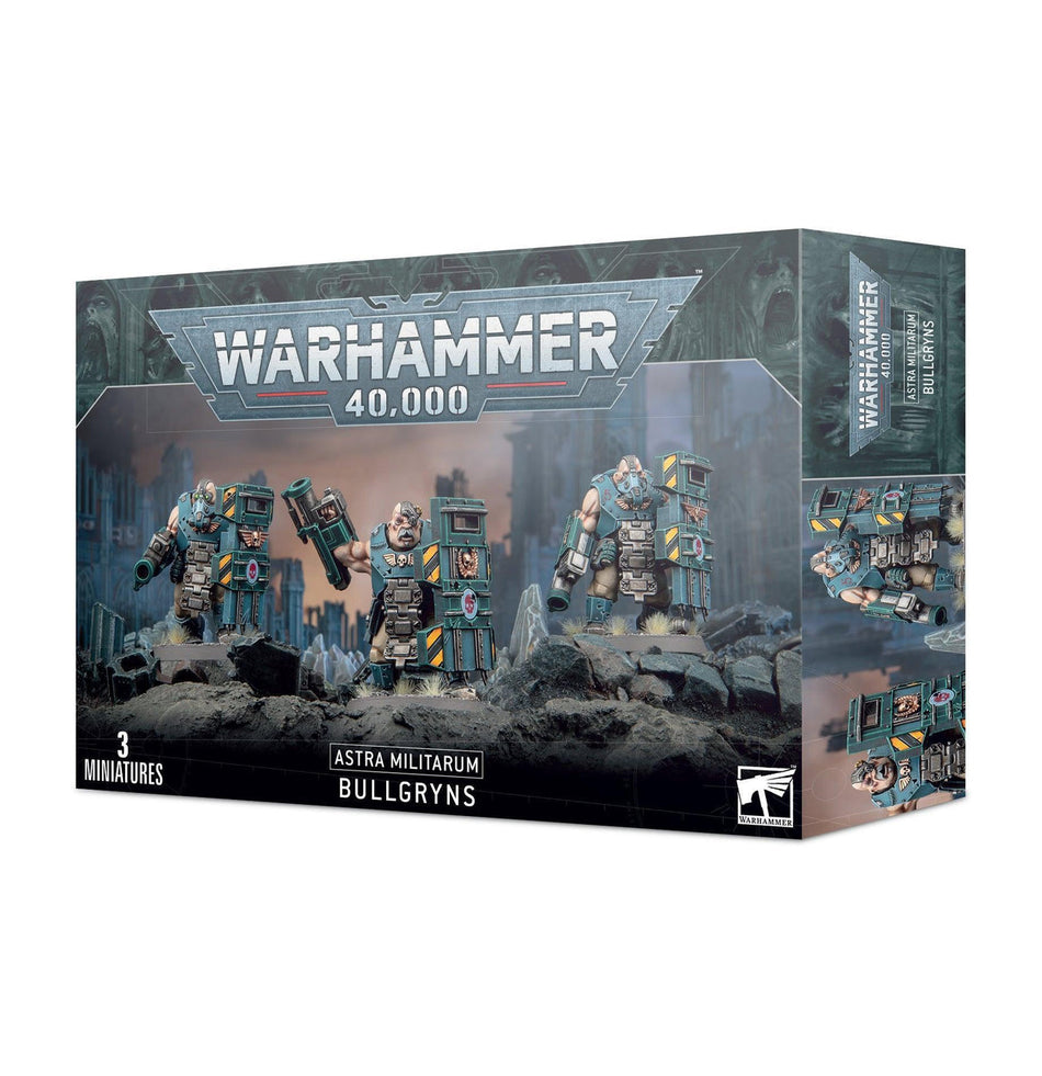 Warhammer 40K: Astra Militarum: Auxilla Bullgryns
