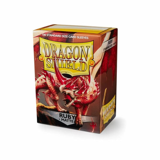 Dragon Shield: Sleeves – Matte– Ruby