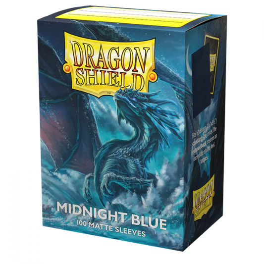 Dragon Shield: Sleeves – Matte– Midnight Blue