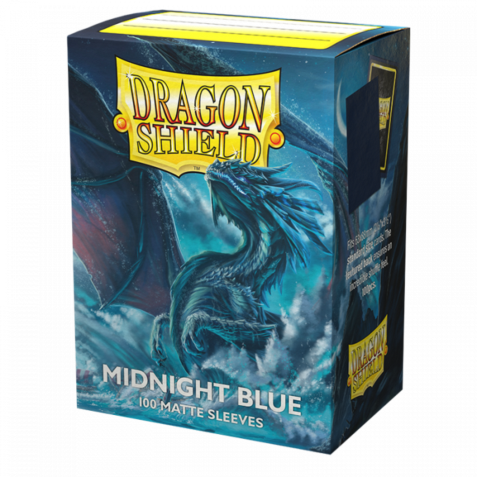 Dragon Shield: Japanese Size Sleeves – Matte – Midnight Blue