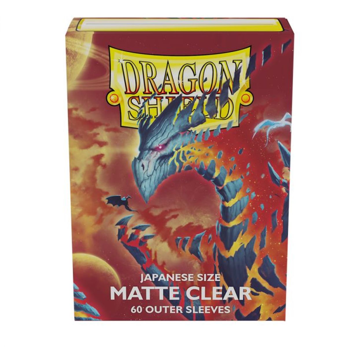 Dragon Shield: Japanese Size Sleeves – Matte – Clear