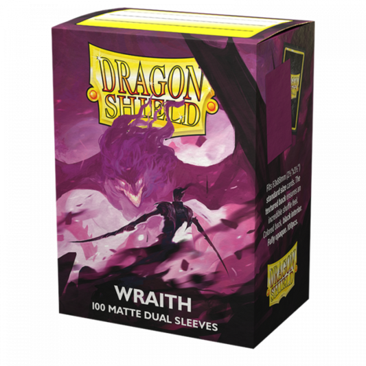 Dragon Shield: Sleeves – Matte Dual – Wraith (Alaric, Chaos Wraith)