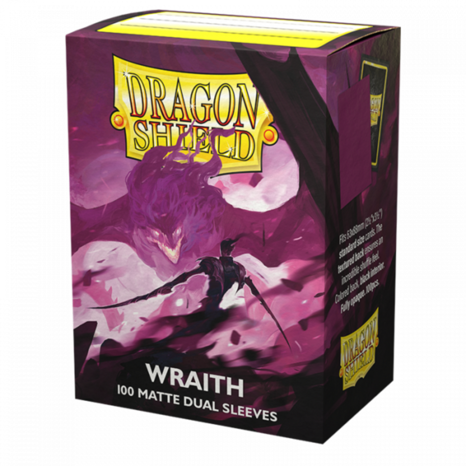 Dragon Shield: Sleeves – Matte Dual – Wraith (Alaric, Chaos Wraith)