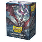 Dragon Shield: Sleeves – Matte Dual – Anniversary Special Edition: Cobalt & Silver