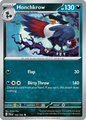 HONCHKROW 132/193 Uncommon Paldea Evolved Pokemon Reverse Holo Near Mint