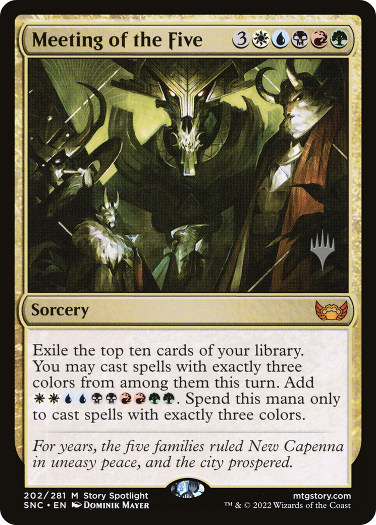 Meeting of the Five (PPSNC-202) - Streets of New Capenna Promos