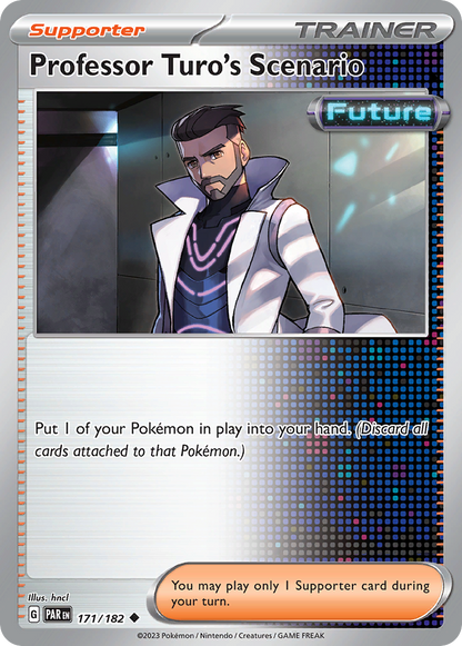 PROFESSOR TURO'S SCENARIO 171/182 Uncommon Paradox Rift Pokemon Near Mint
