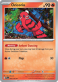ORICORIO 033/193 Rare Paldea Evolved Pokemon Near Mint