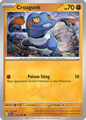 CROAGUNK 114/193 Common Paldea Evolved Pokemon Near Mint