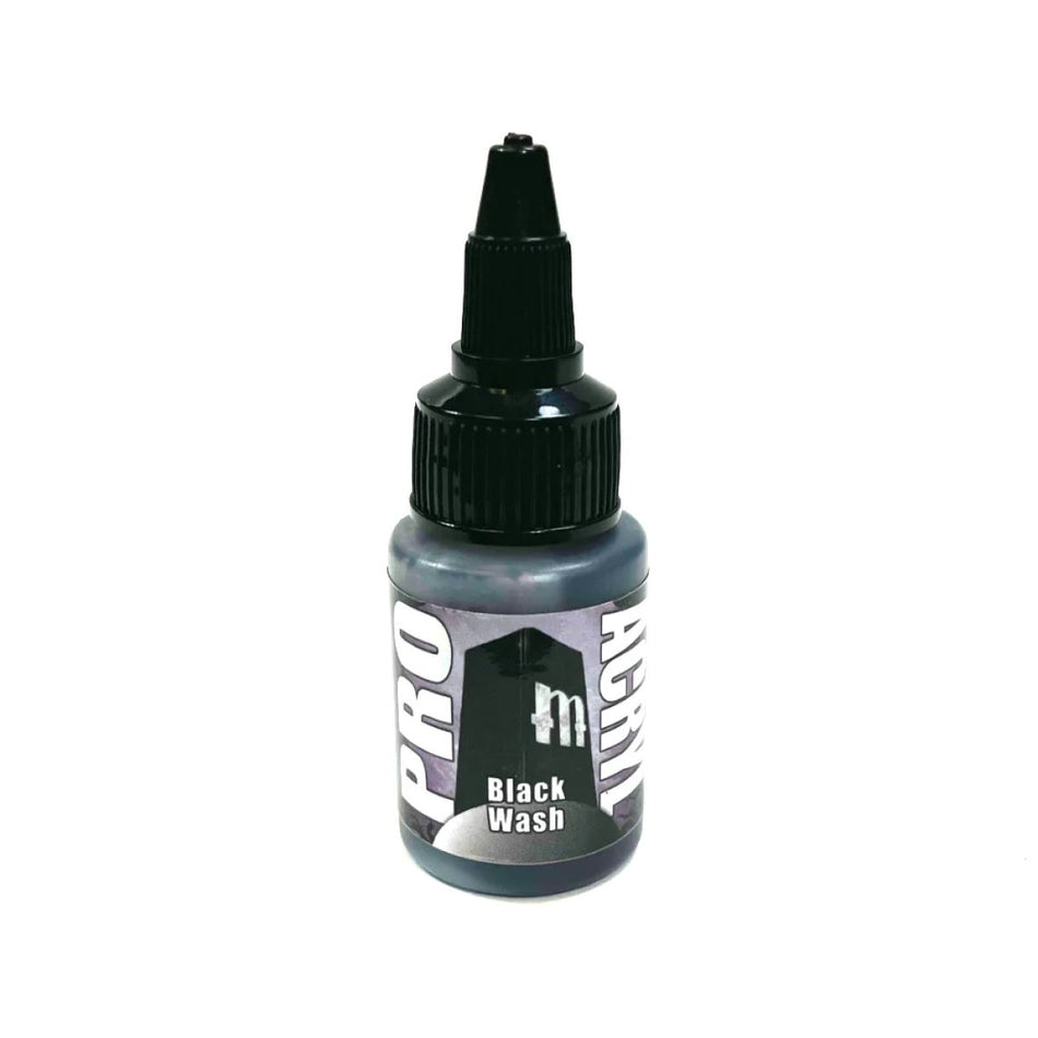 Monument Pro Acryl Washes - Black Wash