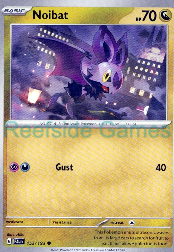 NOIBAT 152/193 Common Paldea Evolved Pokemon Near Mint