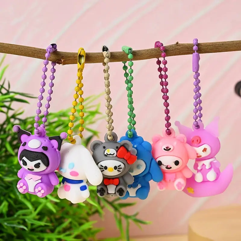 Moe Qu Family Mystery Keyring