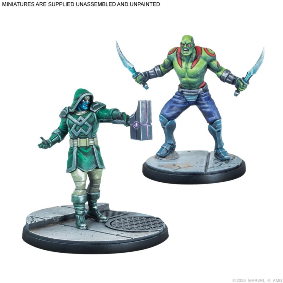 Marvel: Crisis Protocol  Guardians of the Galaxy Affiliation Pack 2 - The Galaxy's Deadliest