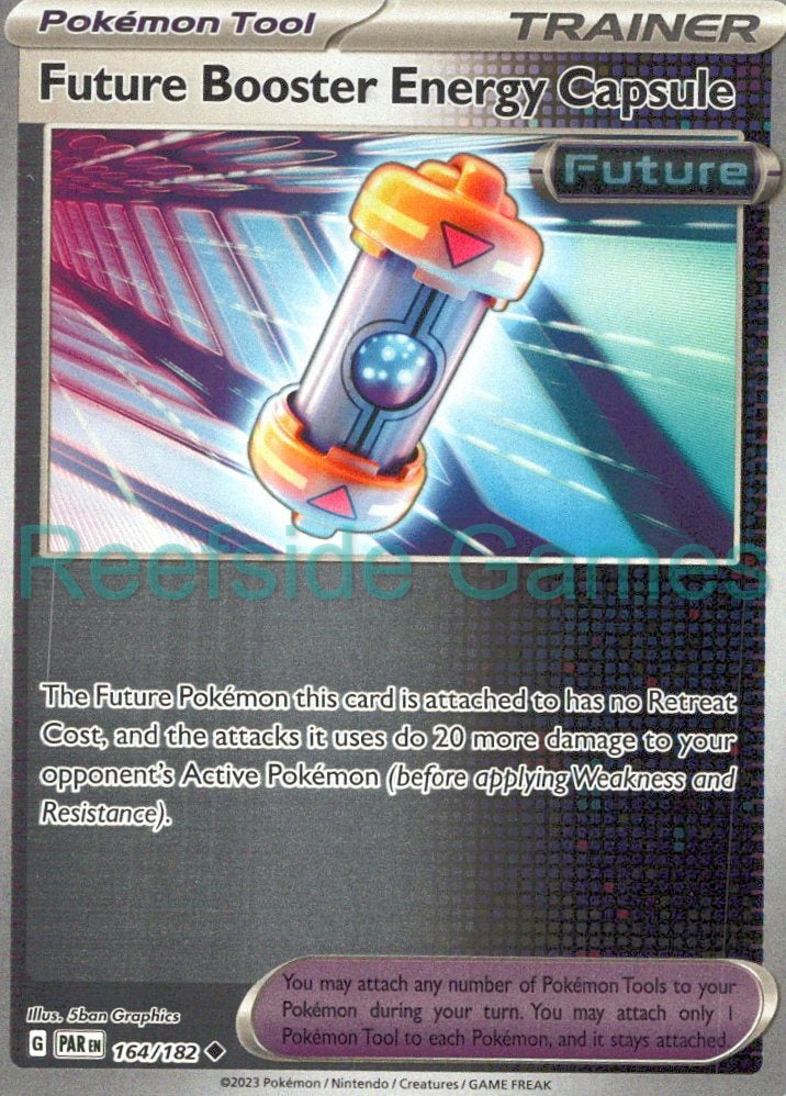 FUTURE BOOSTER ENERGY CAPSULE 164/182 Paradox Rift Pokemon Reverse Holo NM