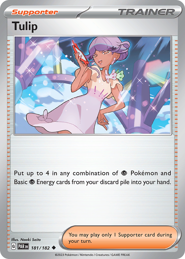 TULIP 181/182 Uncommon Paradox Rift Pokemon Near Mint