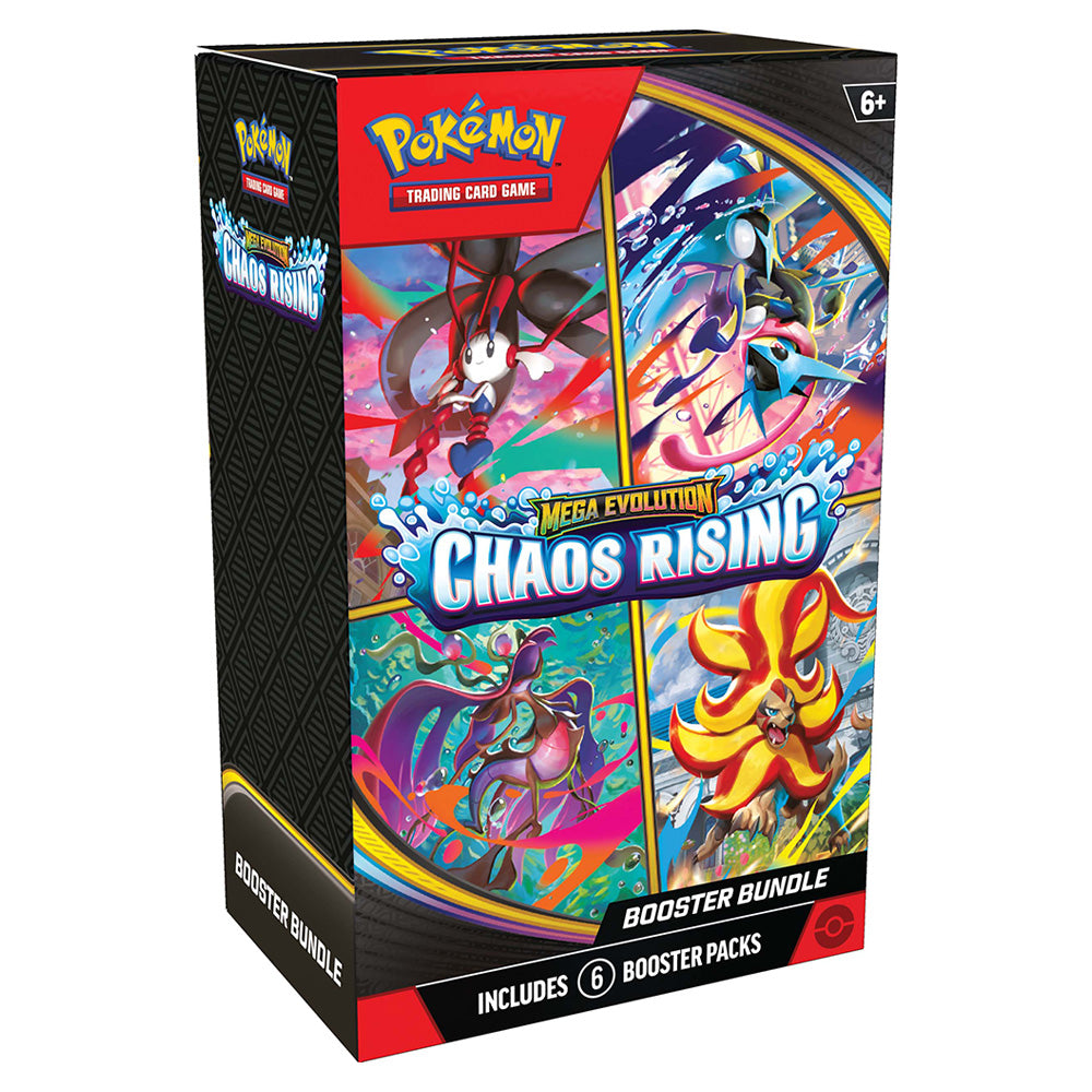 PREORDER - Pokemon TCG Mega Evolutions 4 Chaos Rising Booster Bundle