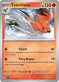 TALONFLAME 030/193 Uncommon Paldea Evolved Pokemon Near Mint