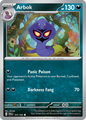 ARBOK 101/162 Common Temporal Forces Pokemon Near Mint
