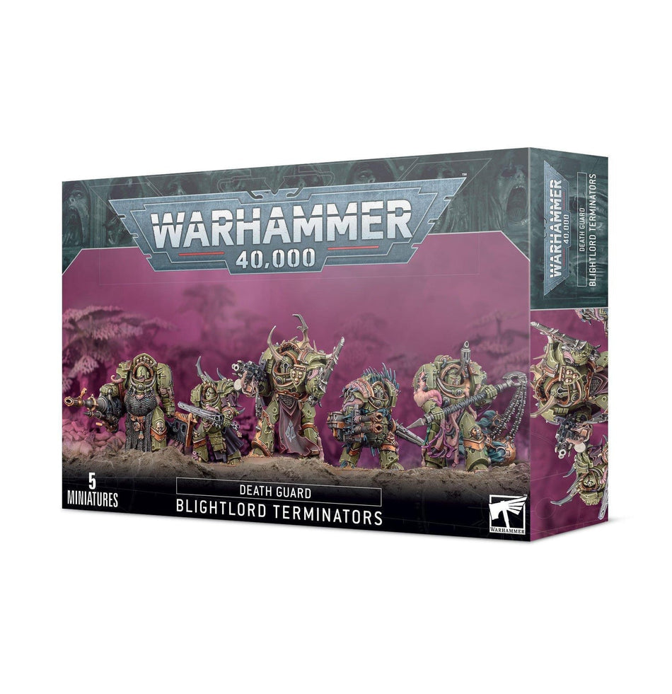 Warhammer 40K: Death Guard Blightlord Terminators