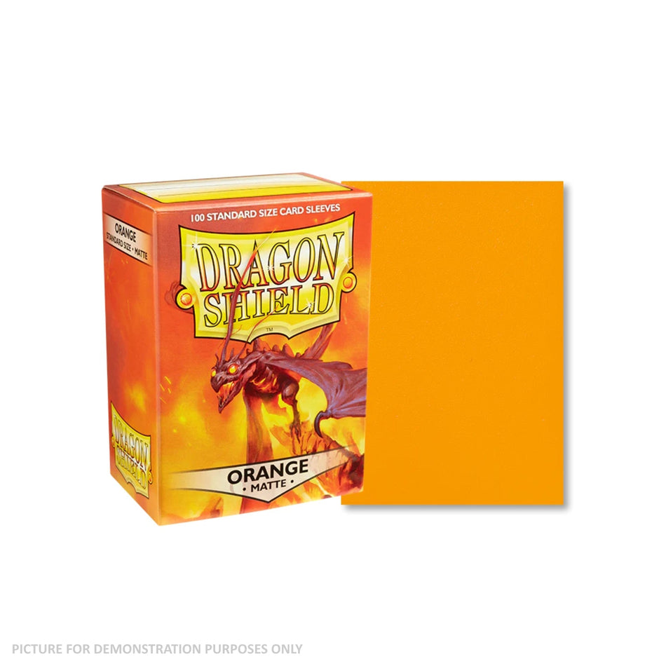 Dragon Shield: Sleeves – Matte – Orange