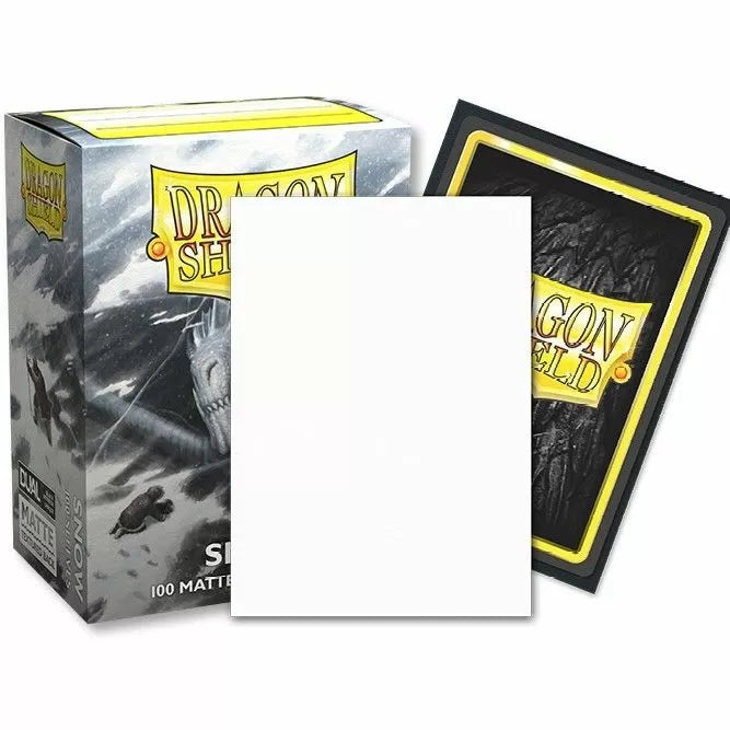Dragon Shield: Sleeves – Matte Dual – Snow (Nirin)