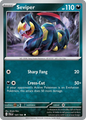 SEVIPER 137/193 Uncommon Paldea Evolved Pokemon Near Mint