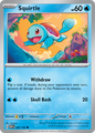 SQUIRTLE 007/165 Common 151 Pokemon Near Mint