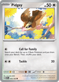 PIDGEY 016/165 Common 151 Pokemon Near Mint