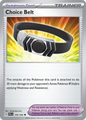CHOICE BELT 176/193 Uncommon Paldea Evolved Pokemon Near Mint