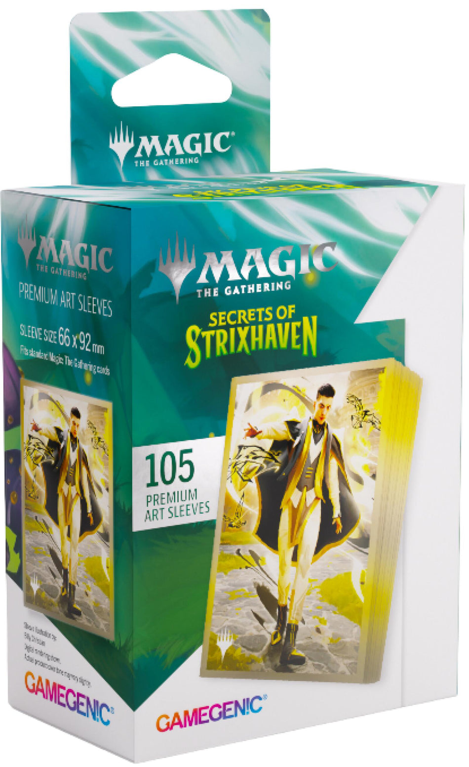 Gamegenic Magic The Gathering Secrets of Strixhaven Premium Art Sleeves - Killian, Decisive Mentor