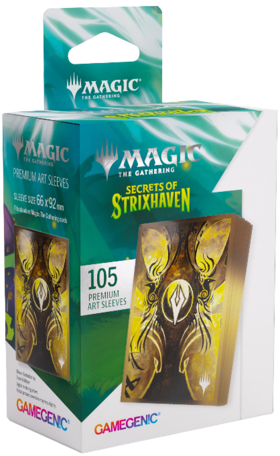 Gamegenic Magic The Gathering Secrets of Strixhaven Premium Art Sleeves - Silverquill