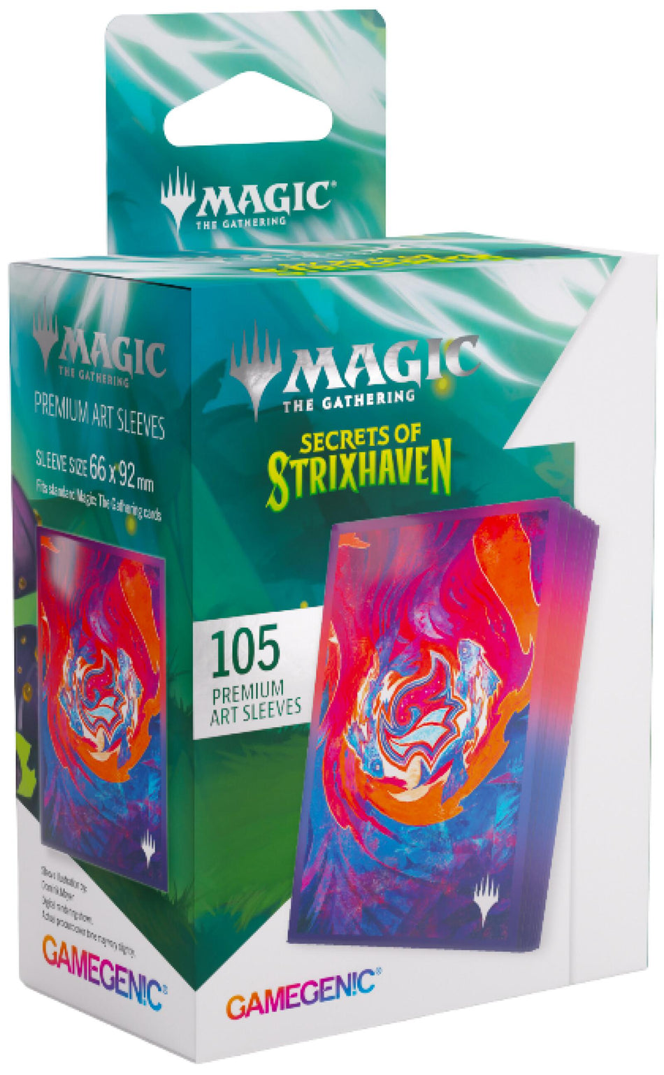 Gamegenic Magic The Gathering Secrets of Strixhaven Premium Art Sleeves - Prismari