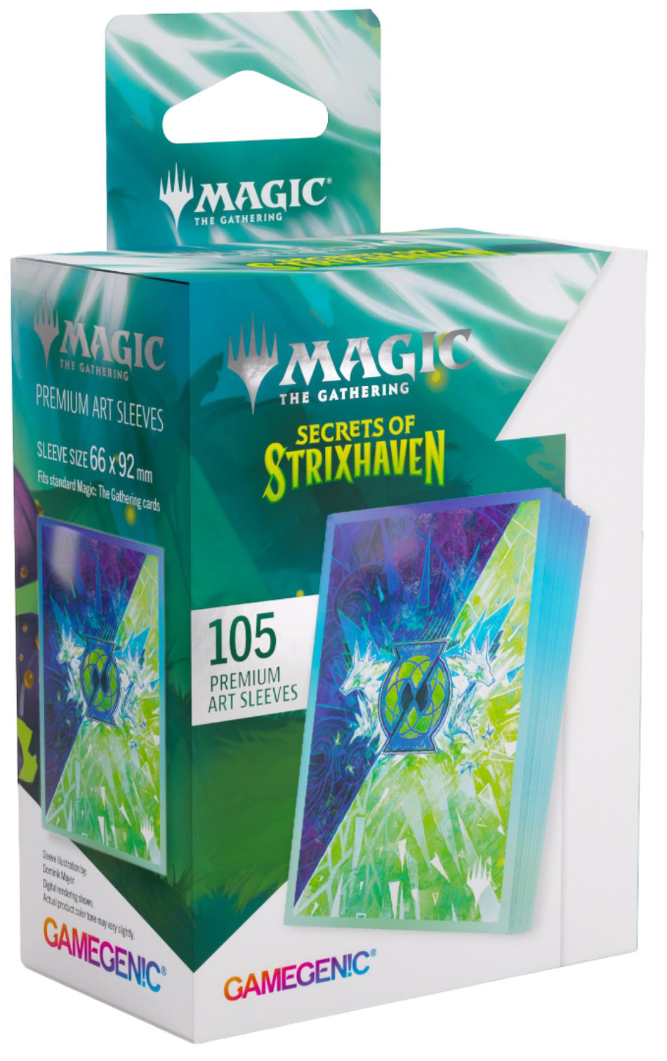 Gamegenic Magic The Gathering Secrets of Strixhaven Premium Art Sleeves - Swamp (Copy)