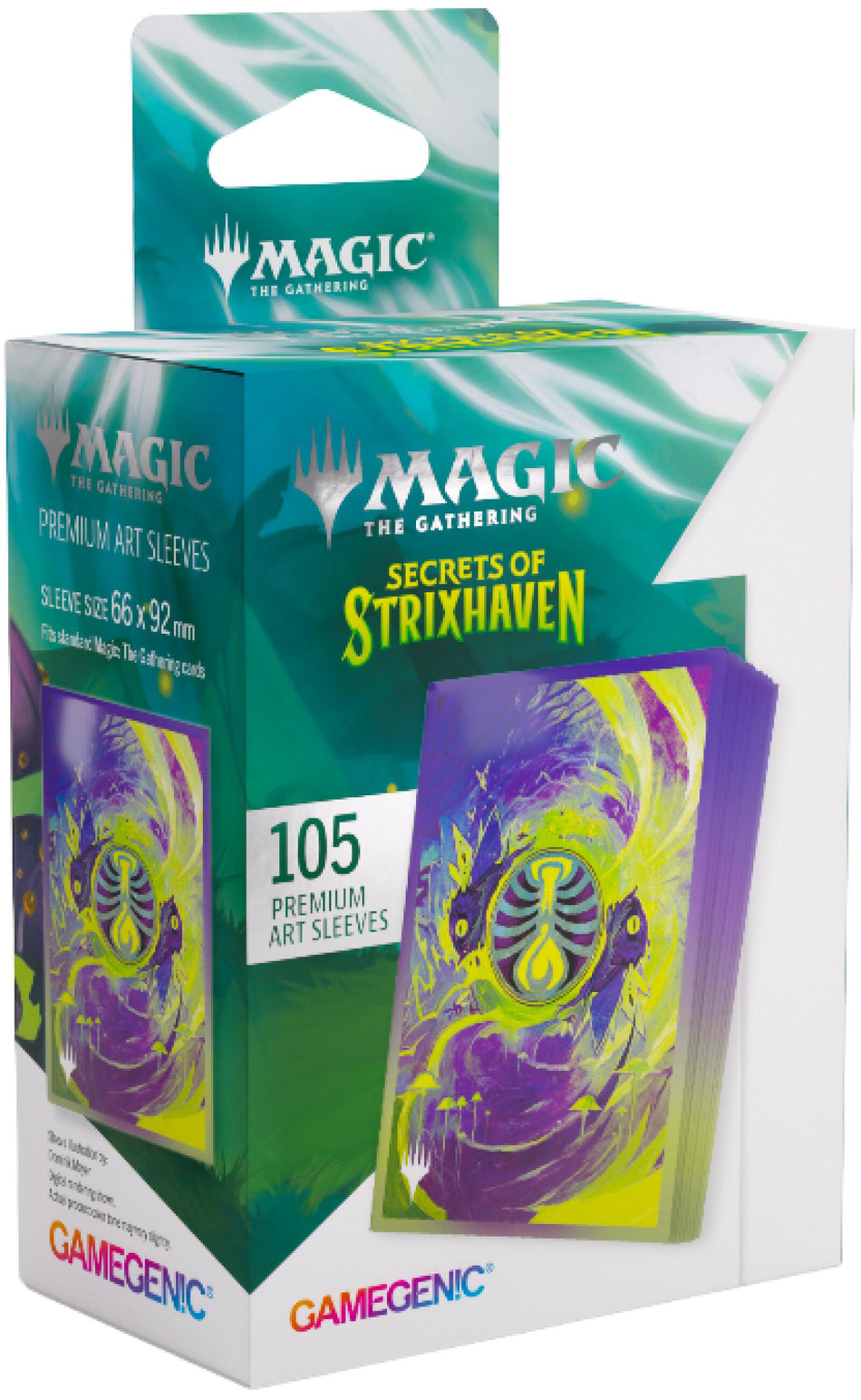 Gamegenic Magic The Gathering Secrets of Strixhaven Premium Art Sleeves - Witherbloom