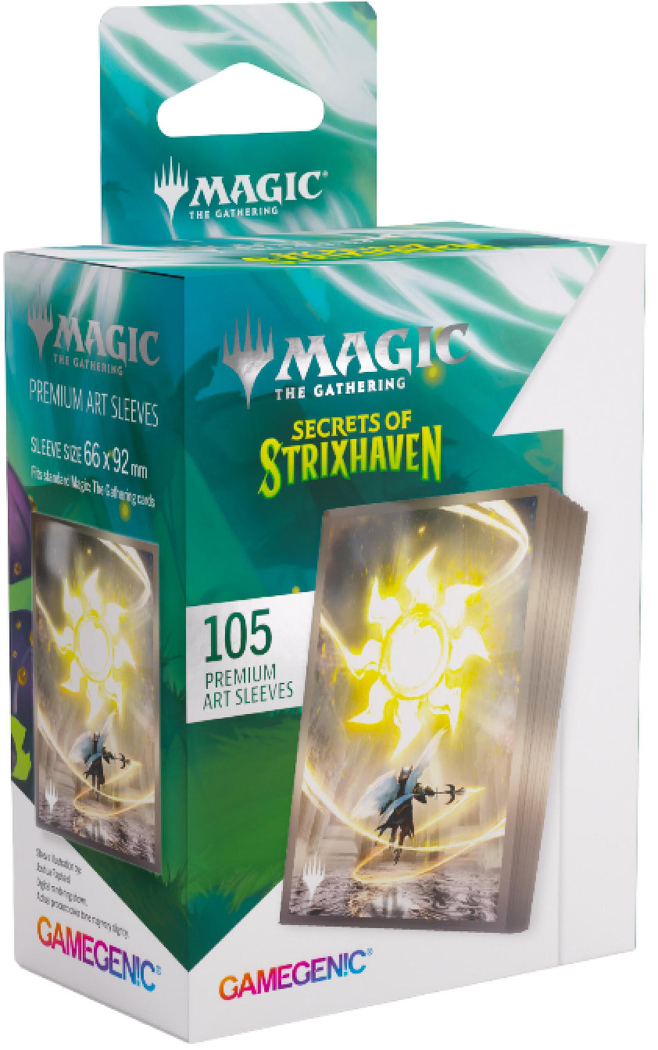 Gamegenic Magic The Gathering Secrets of Strixhaven Premium Art Sleeves - Plains